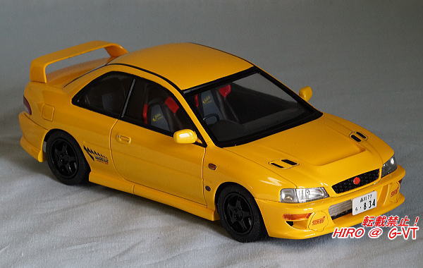 フジミ　インプレッサ(GC8)完成品 Amazon | 1/24 フジミ 塗装済み完成品 インプレッサ WRX TypeR