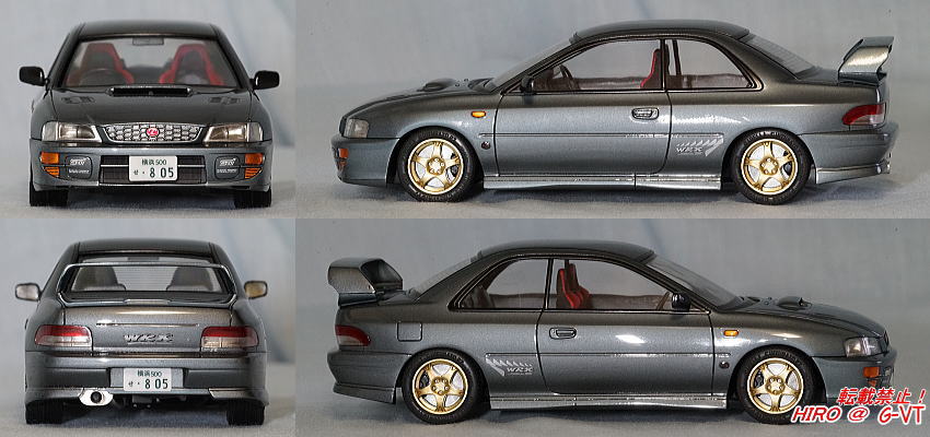 フジミ　インプレッサ(GC8)完成品 Amazon | 1/24 フジミ 塗装済み完成品 インプレッサ WRX TypeR